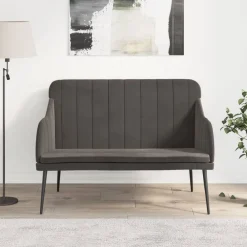 vidaXL Banc 110x76x80 cm Velours