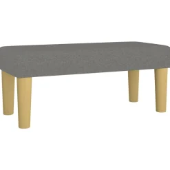 Bancs-vidaXL Banc 70x30x30 cm Tissu Gris foncé