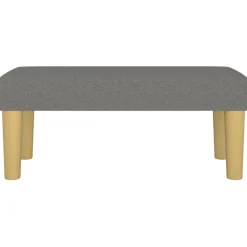 Bancs-vidaXL Banc 70x30x30 cm Tissu Gris foncé