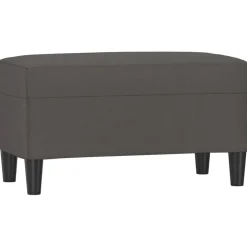 Bancs-vidaXL Banc 70x35x41 cm Similicuir Gris