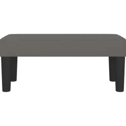 Bancs-vidaXL Banc 70x30x30 cm Similicuir Gris