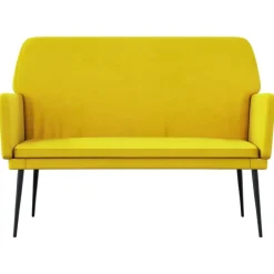 vidaXL Banc 108x79x79 cm Velours