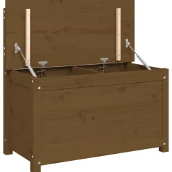 Bancs-vidaXL Banc 80x41x77 cm Bois de pin massif marron miel