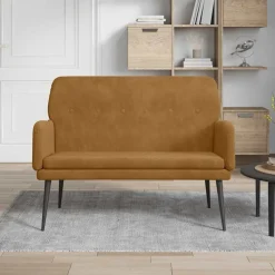 vidaXL Banc 108x79x79 cm Velours