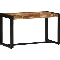 Bancs-vidaXL Banc multicolore 80x35x45 cm bois massif récupération