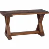 Bancs-vidaXL banc Naturel 85 x 35 x 46 cm Bois massif de récupération