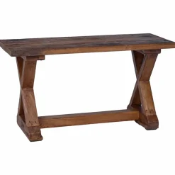 Bancs-vidaXL banc Naturel 85 x 35 x 46 cm Bois massif de récupération