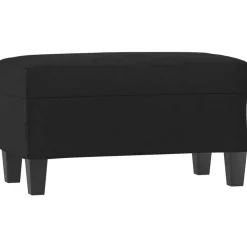 Bancs-vidaXL Banc 70x35x41 cm Similicuir Noir