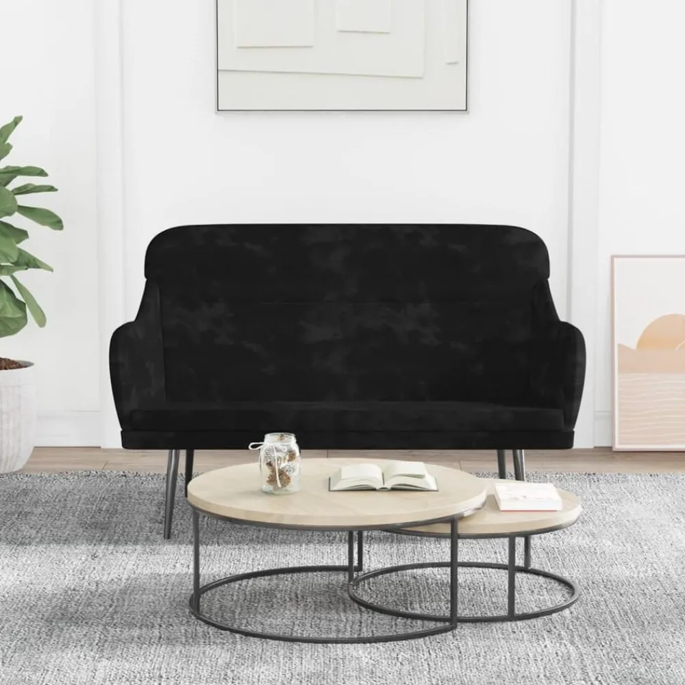 vidaXL Banc 110x76x80 cm Velours