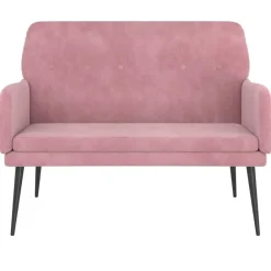 vidaXL Banc 108x79x79 cm Velours