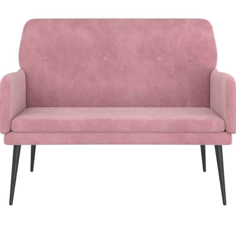 vidaXL Banc 108x79x79 cm Velours