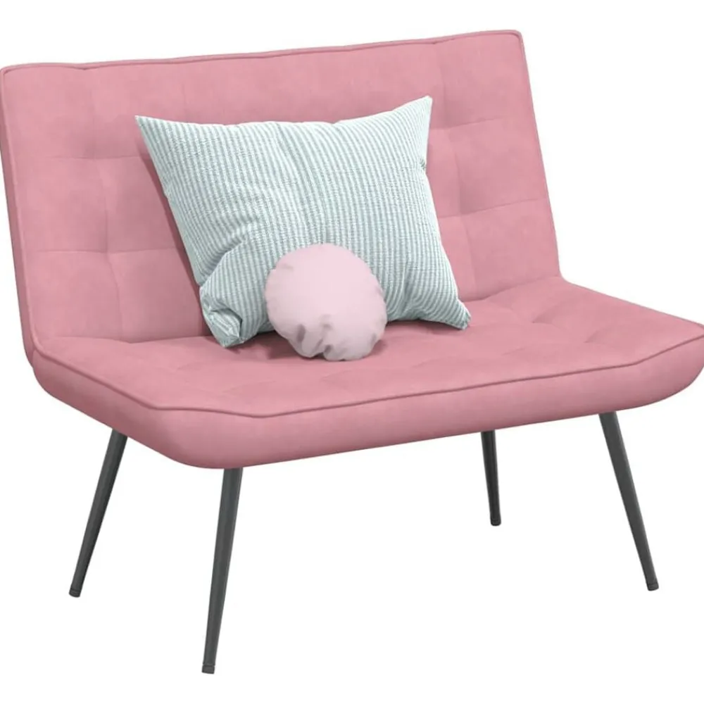 vidaXL Banc 110x74x84 cm velours