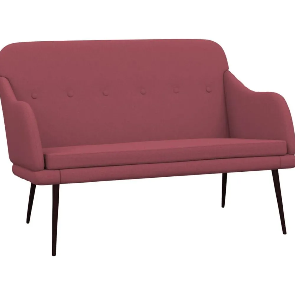vidaXL Banc 110x76x80 cm Tissu