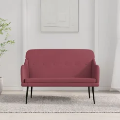 vidaXL Banc 110x76x80 cm Tissu
