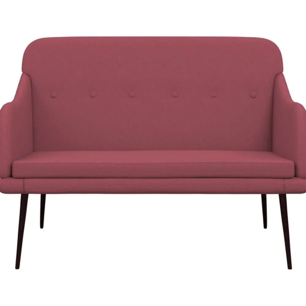 vidaXL Banc 110x76x80 cm Tissu