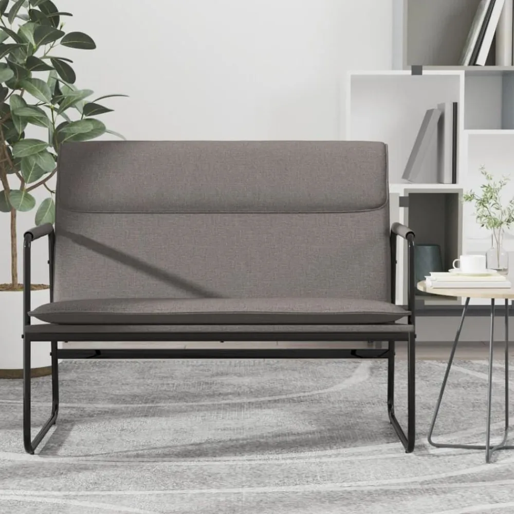 vidaXL Banc 100x64x80 cm Tissu