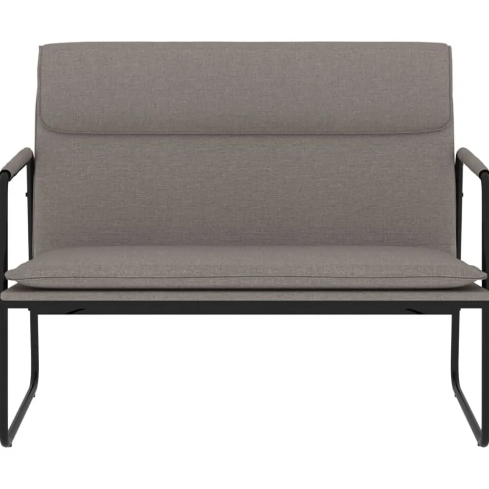 vidaXL Banc 100x64x80 cm Tissu