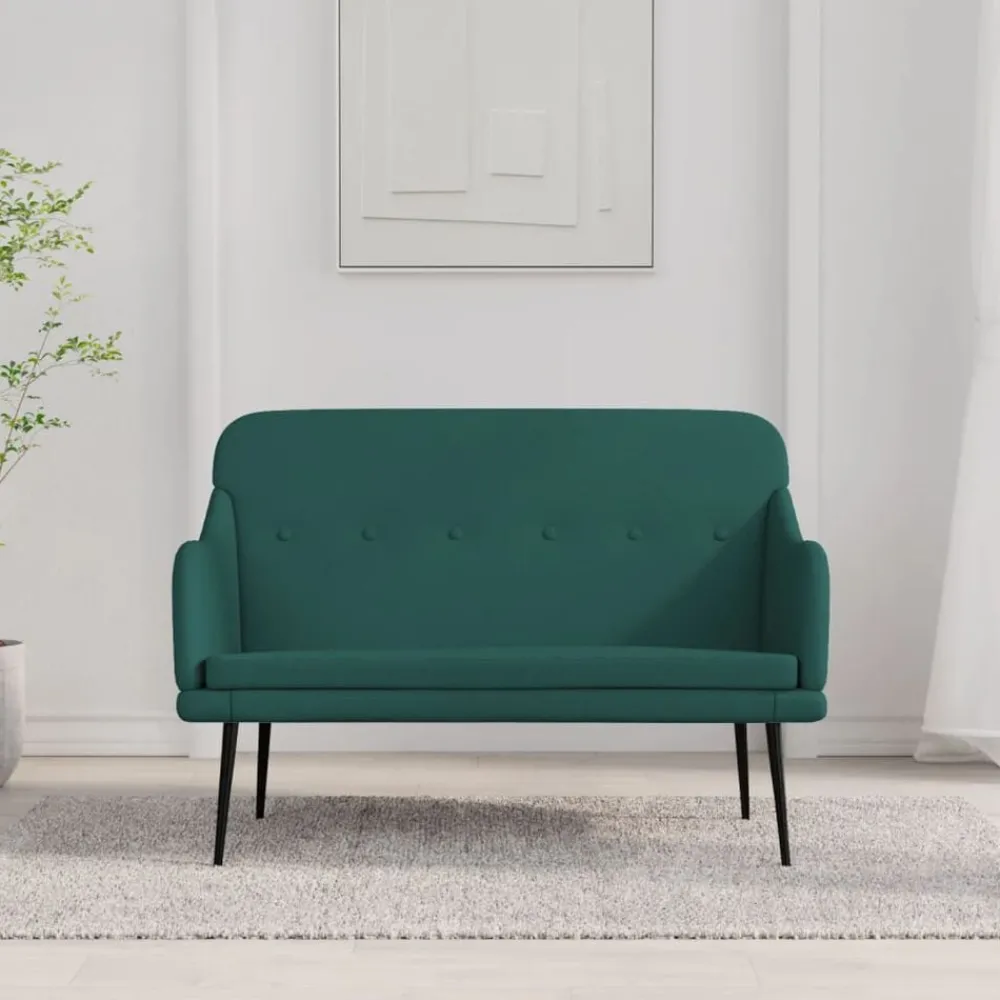 vidaXL Banc 110x76x80 cm Tissu