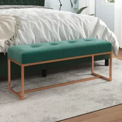 vidaXL Banc 110x36x45 cm Velours