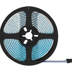 vidaXL Bande LED 2 pcs Noir et Transparent 2300 mm Cuivre et plastique