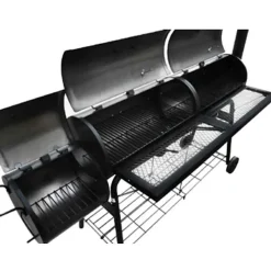 Arts De La Table & Arts Culinaires-vidaXL Barbecue à fumoir Nevada XL Noir