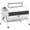 Arts De La Table & Arts Culinaires-vidaXL Barbecue au charbon portable Acier inoxydable Grilles doubles