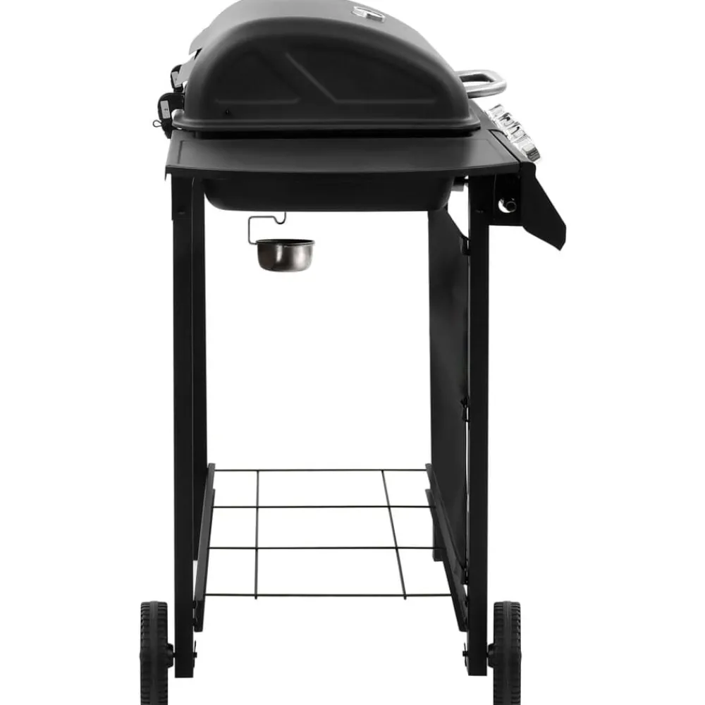 Arts De La Table & Arts Culinaires-vidaXL Barbecue gril à gaz avec 4 brûleurs Noir
