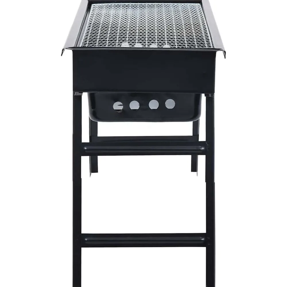 Arts De La Table & Arts Culinaires-vidaXL Barbecue portable de camping inoxydable 60x22,5x33 cm