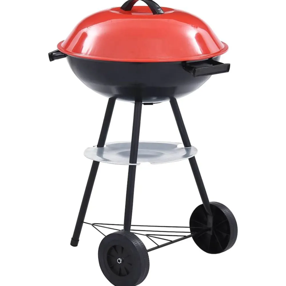 Arts De La Table & Arts Culinaires-vidaXL Barbecue portable XXL au charbon avec roues 44 cm