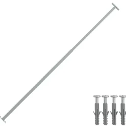 Matériaux De Construction-vidaXL Barre de fenêtre réglable de sécurité 710-1200 mm