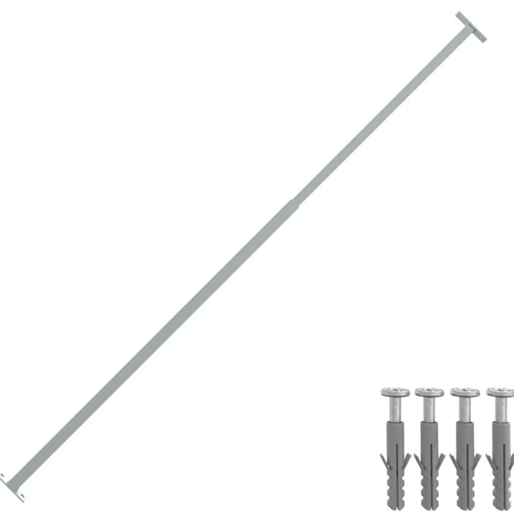 Matériaux De Construction-vidaXL Barre de fenêtre réglable de sécurité 710-1200 mm