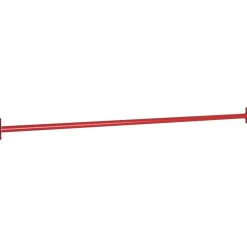 Jeux De Plein Air-vidaXL Barre de retournement 125 cm Acier Rouge