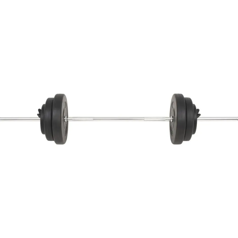 Entraînement & Fitness-vidaXL Barre d'haltères avec plaques 60 kg
