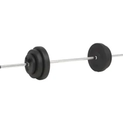 Entraînement & Fitness-vidaXL Barre d'haltères avec plaques 60 kg