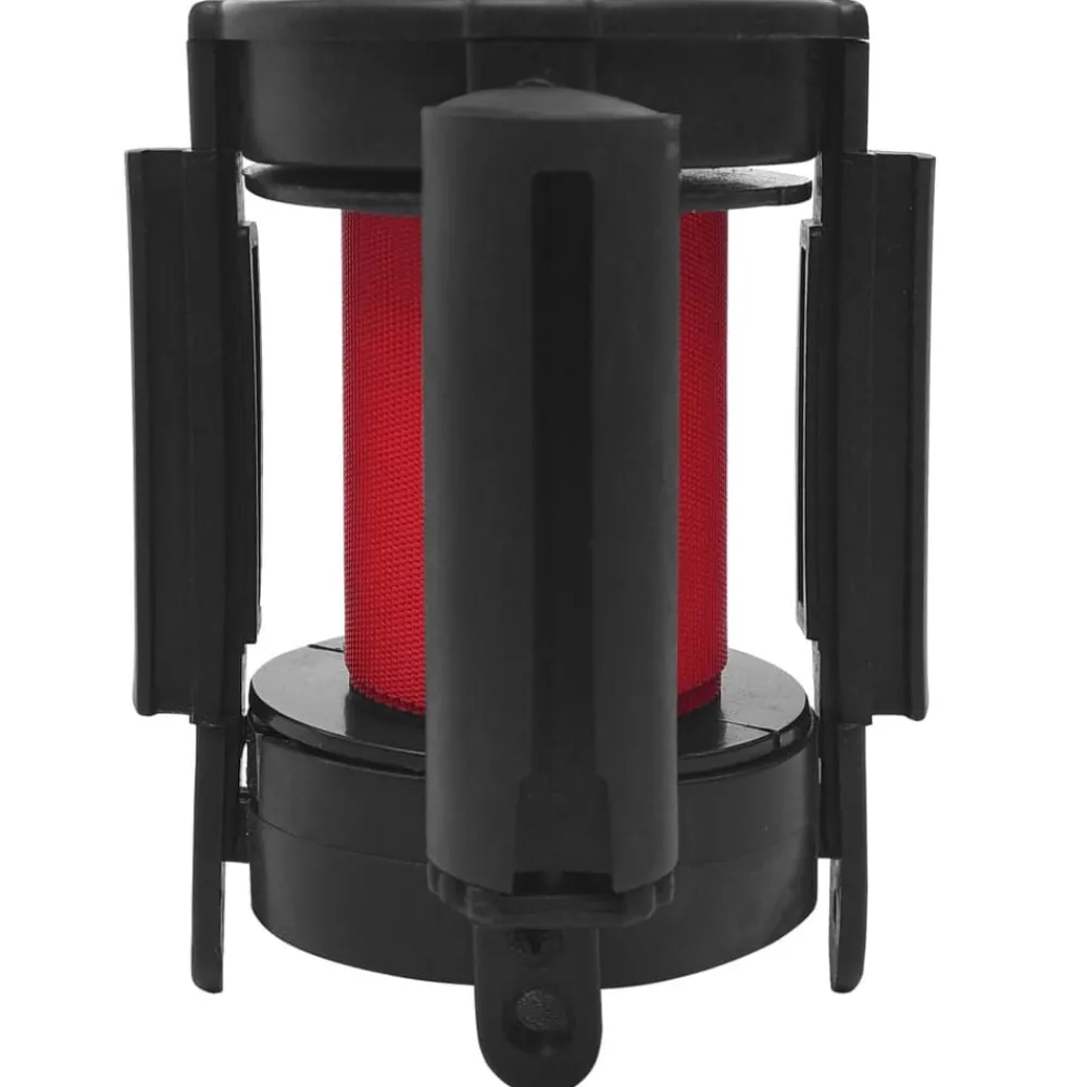 vidaXL Barrière à bande rétractable 200 cm