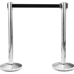 vidaXL Barrière à bande rétractable 200 cm