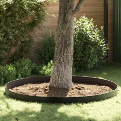 Pelouses & Jardins-vidaXL Barrière anti-racines Noir 0,7 x 3 m Polyéthylène