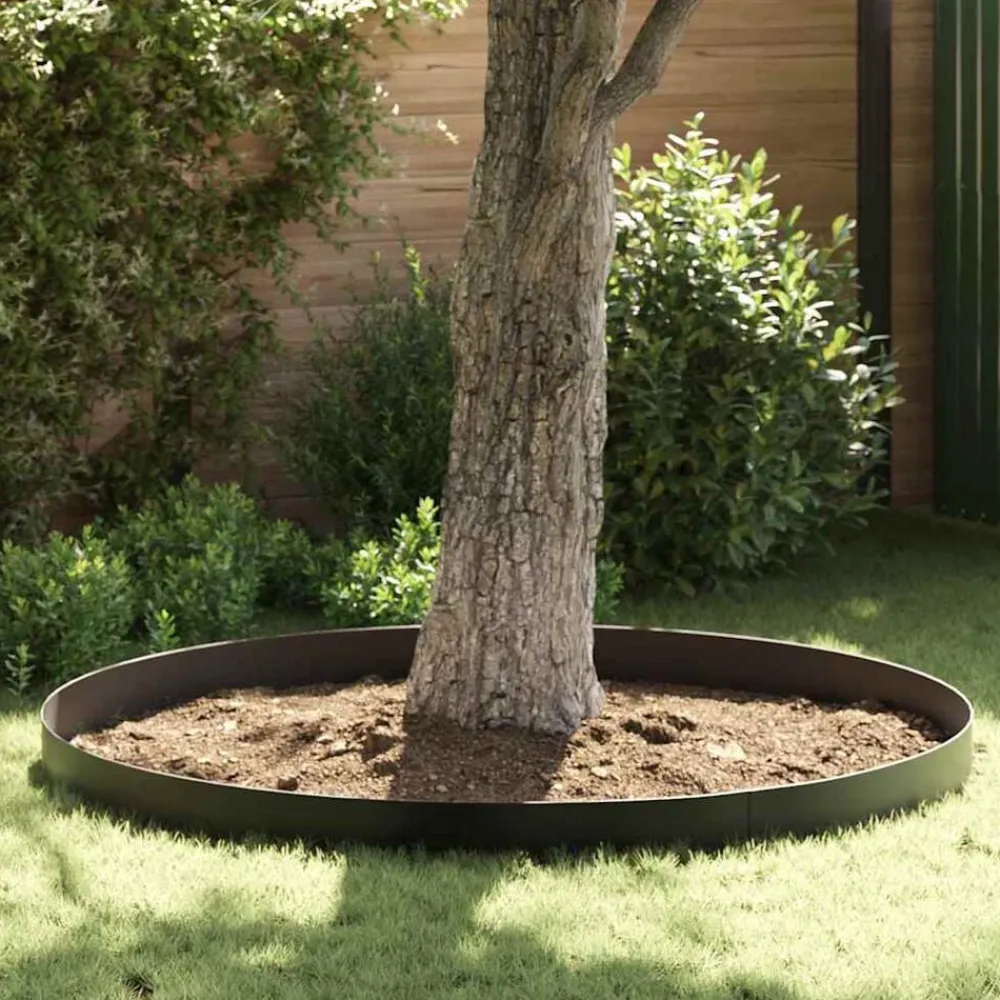 Pelouses & Jardins-vidaXL Barrière anti-racines Noir 0,7 x 3 m Polyéthylène