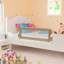 vidaXL Barrière de lit enfant 102x42 cm Polyester