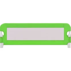 Accessoires De Sécurité Pour Bébés-vidaXL Barrière de sécurité de lit d'enfant 120x42 cm Polyester Vert