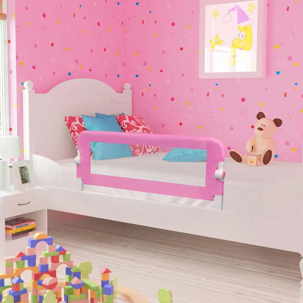 vidaXL Barrière de sécurité de lit d'enfant 120x42 cm Polyester