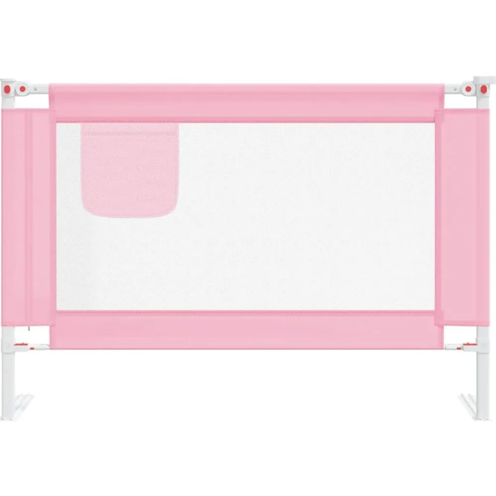 vidaXL Barrière de sécurité de lit d'enfant 100x25 cm Tissu