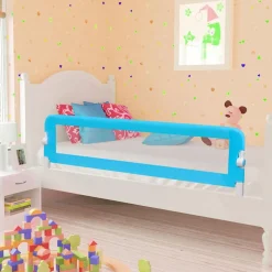 vidaXL Barrière de sécurité de lit d'enfant 120x42 cm Polyester