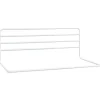Accessoires De Sécurité Pour Bébés-vidaXL Barrière de sécurité de lit d'enfant Blanc (76-137)x55 cm Fer