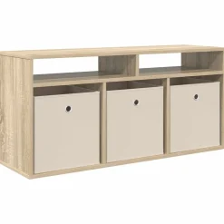 vidaXL Basboard avec tiroir Chêne Sonoma 102 x 32 x 48,5 cm