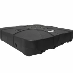 vidaXL Base de parasol à bras déporté Noir 86 x 86 x 19 cm