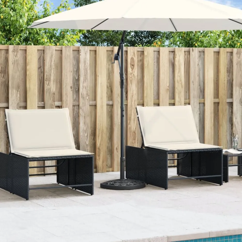 vidaXL Base de parasol pour mâts Ø38 / 48 mm 9 kg demi-rond