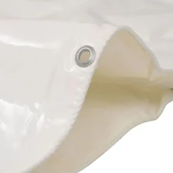 Accessoires De Quincaillerie-vidaXL Bâche 650 g / m² 2 x 3 m Blanc