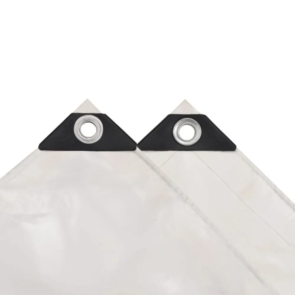 Accessoires De Quincaillerie-vidaXL Bâche 650 g / m² 2 x 3 m Blanc