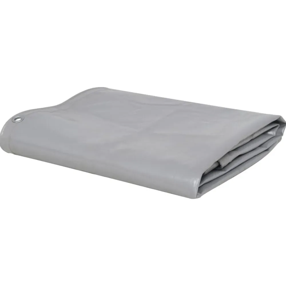 Accessoires De Quincaillerie-vidaXL Bâche 650 g / m² 2 x 3 m Gris